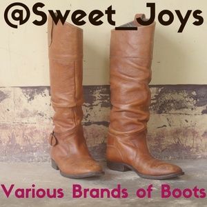Various Brands of Boots